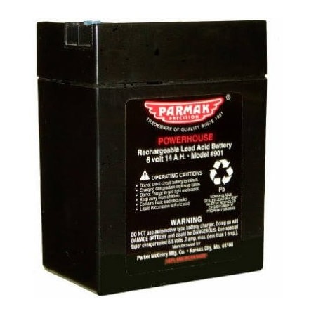 Parker Mc Crory Mfg 6V Repl Battery 901
